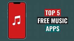 Top 5 Free Music Apps For iPhone - 2022