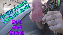 How To Use Epoxy Primer - Automotive Paint And Body Tech Tips