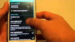 Samsung Galaxy S5: How to Reset Keyboard Settings back to Default