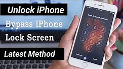 How to Bypass iPhone lock screen unlock iphone||locked iphone unlock without passcode