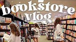 bookstore vlog 💌 book shopping at barnes & noble + huge book haul! (booktok, romance, summer reads)