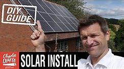 How to Install Solar Panels - a COMPLETE DIY Guide