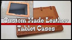 Leather Working: How to make leather iPad case - Part 2