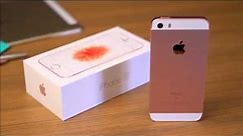 Новый iPhone SE Rose Gold [Распаковка]