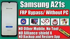 Samsung A21s FRP Google Account Bypass Without PC | New Method