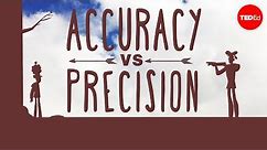 What's the difference between accuracy and precision? - Matt Anticole