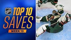Top 10 Saves from Week 13 | 2023-24 NHL Season