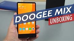 Doogee Mix Unboxing & Hands-On Review. Budget Bezel-Less Mobile