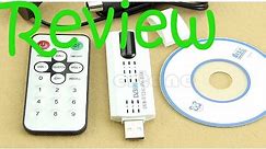 Review // Digital HDTV Stick Tuner Receiver + FM + USB Dongle DVB-T2 / DVB-T / DVB-C