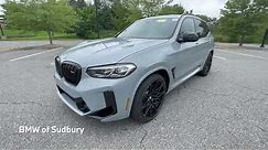 2022 BMW X3 M Competition LCI - What's New? | Video Walkaround (Brooklyn Grey!)