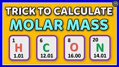 How to calculate molar mass?