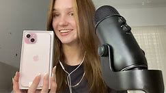 ASMR - unboxing, my brand-new iPhone, 15 Plus!!! ￼whispers ☺️