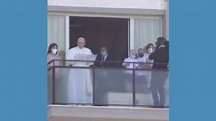 Pope Francis makes 1st appearance since surgery