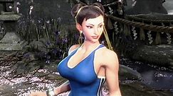 Street Fighter 6 - Chun Li (Nostalgia Costume Topless) vs RE5 Shiva Kimberly Gameplay PC mods