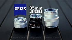 Comparing the Zeiss 35mm ZM Lenses for Leica