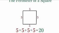 Lesson 04 The Perimeter of a Square - SimpleStep Learning