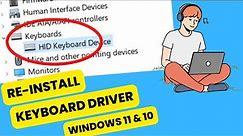 How to Reinstall Keyboard Driver in Windows 11/10 (Simple & Easy)