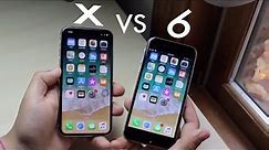 iPHONE 6 Vs iPHONE X IN 2018! (Should You Upgrade?) (Review)