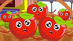 Five Little Apples, Counting Song and Preschool Video for Kids