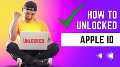 How to Unlock Apple Id Account || Unlock Apple ID or ICloud ID || Apple Id Locked