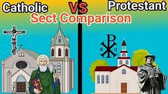 Catholic VS Protestant Comparison-Major differences of Catholic vs Protestant