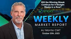 Will the Winning Streak Continue for 9 Straight Weeks in a Row? Weekly Market Report with AJ Monte