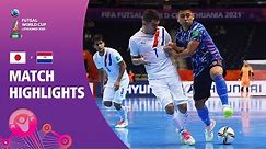 Japan v Paraguay | FIFA Futsal World Cup 2021 | Match Highlights