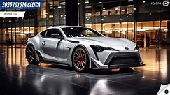 The New 2025 Toyota Celica Unveiled - Combining EV technology and old school thrills