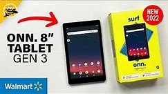 Walmart ONN 8" Tablet Gen 3 (2022 Model) - Unboxing & Review