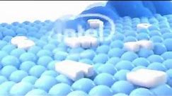 Samsung Logo Balls Vocoded With Intel Pentium D Inside Logo