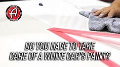 How To Care for A Car With White Paint