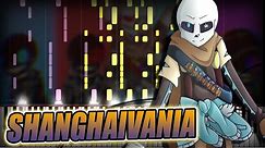 Undertale: Ink Sans (Phase 3) - SHANGHAIVANIA ▶ Synthesia / Piano