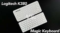 Logitech K380 vs. Magic Keyboard 2021 - Battle of the whites