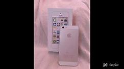unboxing my iPhone 5s 16GB color silver