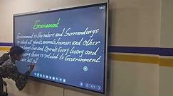 Ingscreen Interactive Smart Board 86 inch || Easy to write on smart board || Ingscreen Smart Board