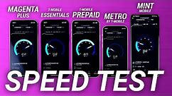 Ultimate T-Mobile Speed Test: Magenta Plus vs Essentials vs Prepaid vs Metro vs Mint!