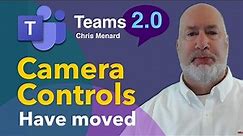New Microsoft Teams: New CAMERA Controls & Green Screen Options