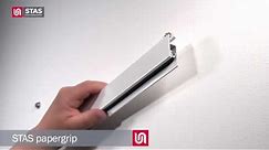 STAS papergrip - How to install the papergrip