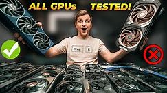 REVEALED: 40+ GPUs tested! 👉 BEST GPU for Creators 2024?! [ULTIMATE RadeON VS ARC VS GeForce Battle]