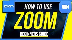 How to Use Zoom - Free Video Conferencing & Virtual Meetings
