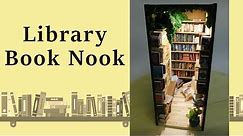 Let's Craft: Library Book Nook