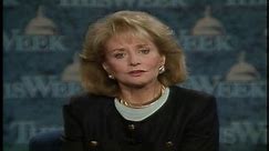 Barbara Walters on "This Week" in 1990, 2010