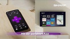 Roku TV OS für SHARP Smart TVs