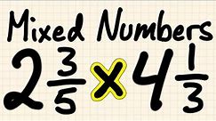 Mixed Number Multiplication: Step-by-Step Guide with Practice Problems