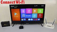 How to Connect X96 Mini Smart TV Box to Wi Fi
