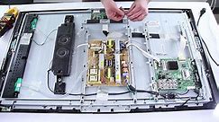 Samsung LCD TV Repair - TV Wont Turn On - How to Replace Power Supply & Main Board - Vidéo Dailymotion