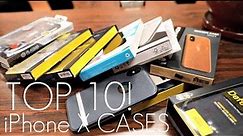 TOP 10 iPhone X Cases of 2018!