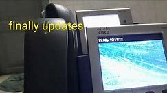 How to Factory Reset and Firmware update Cisco IP phone 7945