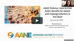 How to Find Public Benefits for Adults with Aspergers/Autism in Any State