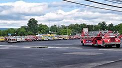 Old And Antique Fire Trucks Lights And Sirens Parade Harrisburg 45th Annual Pump Primers 7-10-21